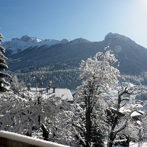 winter holidays in the Dolomites