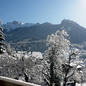 winter holidays in the Dolomites